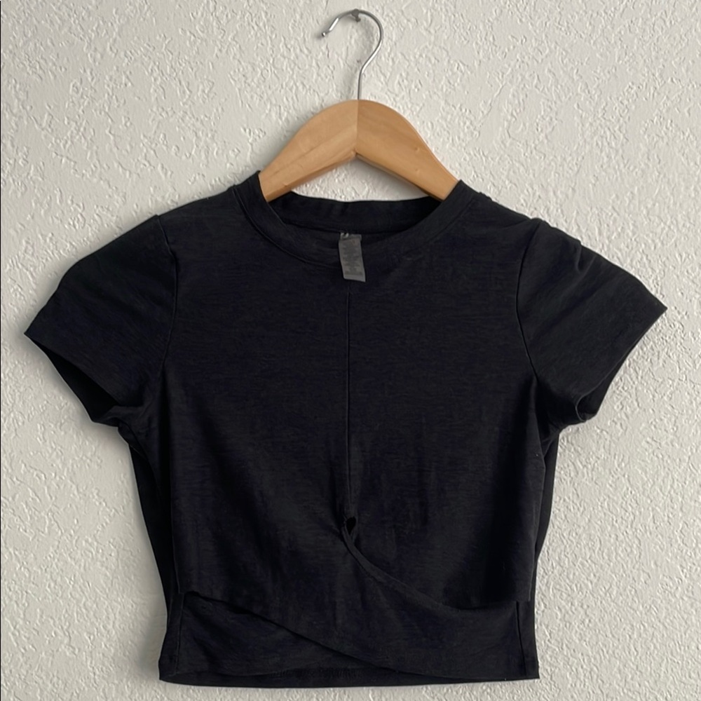 Beyond Yoga Featherweight Cropped Tee XS